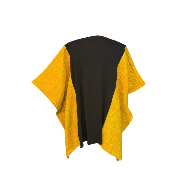 Handmade Upcycled ALICE IN WONDERLAND Kantha Tunic with Pockets NWT One Size - Picture 6 of 8